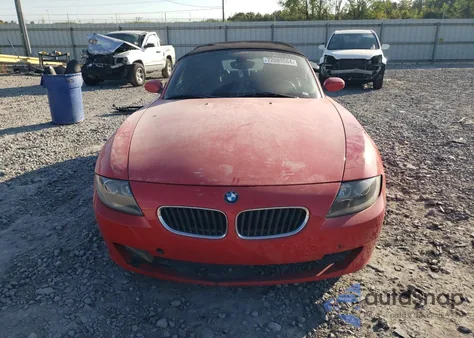 2006 BMW Z4 3.0 from USA, damaged, VIN 4USBU335X6LW68816